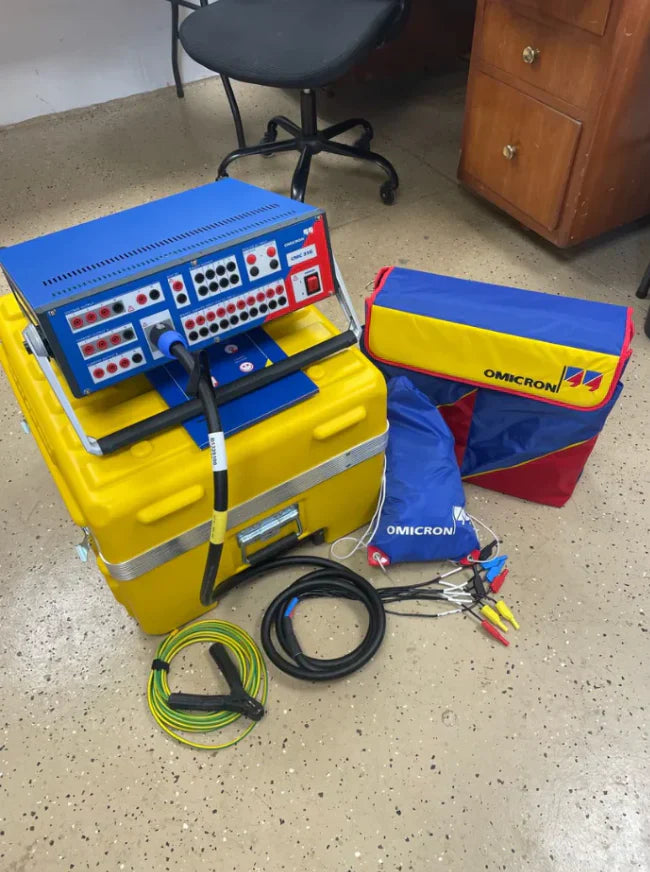 OMlCRON CMC 356 Protection relay testing and commissioning