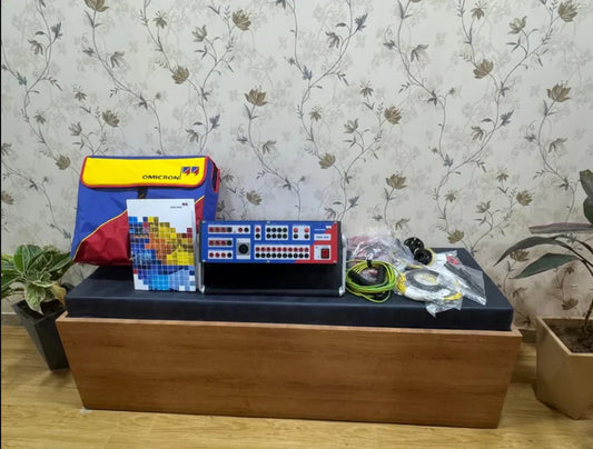 OMlCRON CMC 356 Protection relay testing and commissioning