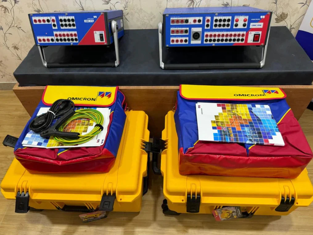 OMlCRON CMC 356 Protection relay testing and commissioning