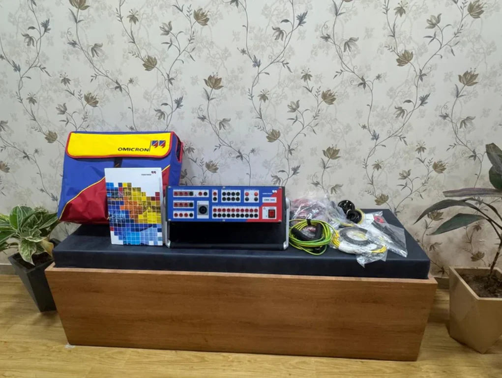 OMlCRON CMC 356 Protection relay testing and commissioning